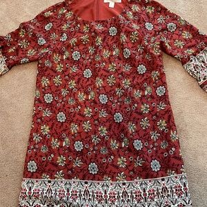 Forever 21 bohemian look dress size medium.